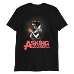 Asking Alexandria Zombie Princess Scene Metalcore Band Unisex T-s&auml;rk S