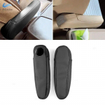 Honda CRV 2002 2003 2004 2005 2006 istme k&auml;etoe kate 2 tk mustast mikrokiust nahast auto k&uuml;lgistme k&auml;etoe k&auml;epideme kate