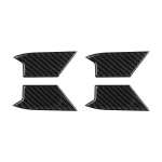 4tk s&uuml;sinikkiust auto ukse k&auml;epideme kaussi kaane katte kleebised Volkswagen Vw Golf 8 Mk8 auto tarvikute jaoks B