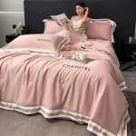 Suvine lahe tekipadjap&uuml;&uuml;r, 3tk komplekt kodutekstiilist hingav, nahas&otilde;bralik tekk &otilde;huke lohutav &uuml;lisuur voodipesukomplekt, pestav 150x200cm-3pcs set