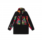 Adidas Originals Trefoil Colorblock T&otilde;mblukuga Huppar Jakk Meeste Jakk Must GN2356 S