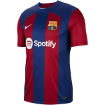Nike FC Barcelona 23/24 kodustaadioni s&auml;rk tr&uuml;kitud logoga ja triibulise mustriga Meeste s&auml;rk Sinine DX2687-456 XXL