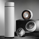 304 Roostevabast terasest termostass Teeeraldustass Intelligentne sooja vee tass Mees 500ml