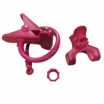 Minister! Paindlik 360 klambriga mobiiltelefoni hoidik laiska voodiga lauaarvuti kinnitusalus kuum roosa v&auml;rv