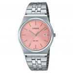 Casio Standardne analoog roostevabast terasest roosa numbrilauaga kvartsist MTP-B145D-4AV unisex k&auml;ekell roosa