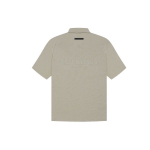 Fear of God Essentials L&uuml;hikeste varrukatega Polo Unisex Topid Sammal FOG-SS21-583 L