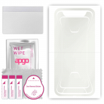 apgo MATTE Protective Skin Sticker for the back compatible with Black Shark, Wrap Film, Hydrogel Film, Flexible, Soft TPU with positioning layer easy
