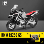 1/12 Scale R1250GS Diecast Toy Mootorratta simulatsioonisulamist mootorratta mudel 1/12-Size:18.5*12.2*7.5cm h&otilde;be