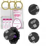 3x apgo MATTE h&uuml;briidne kaitseklaas, mis &uuml;hildub Media-tech Activeband Genua MT870-ga, painduv nanoklaas, suurep&auml;rane asendus karastatud klaasile, sc