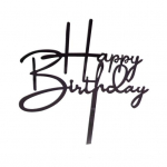 Akr&uuml;&uuml;list palju &otilde;nne s&uuml;nnip&auml;evaks koogi topper magustoidu lipu kaunistamiseks peo k&uuml;psetustarbed