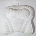 1PC Sponge Bathtub Pillow with suction cups Hooks Breathable Bathroom Bathtub Quick Drying