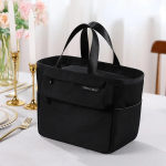 Soojustatud Bento l&otilde;unakarbi termokott suure mahutavusega toidu lukuga hoiukottide konteiner naistele jahedamad reisipikniku k&auml;ekotid