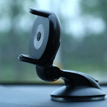 Universaalne automobiiltelefoni hoidik telefoni autohoidja tuuleklaasi aluse tugi nutitelefoni kronsteinile must
