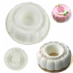 Mu Si koogivorm valge Mu Si silikoonvorm silikoonist koogivorm