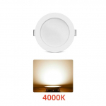 10 tk LED s&uuml;vistatav valgusti 5W 7W 9W 12W 20W 220V s&uuml;vistatav laevalgusti 3/4/5 tolli &uuml;mmargune LED paneelvalgusti kohtvalgusti valgustus 7W