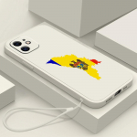 Samsung Galaxy A14 A24 A54 A34 iPhone 11 12 13 14 15 Pro Max Xiaomi Redmi 13C Note 13 Huawei Straight Edge pehme telefoni&uuml;mbris NY12 Moldova lipp for iPhone 5(5s) roheline