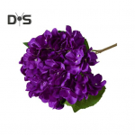 Kunstlik hortensia roheliste lehtedega varre realistlik v&otilde;ltslilledega pulm Kodukontori laua keskosa Kunstlik lilleokstest lilleseade