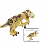 Dinosauruste sari Tyrannosaurus Rex lihas&ouml;&ouml;ja h&auml;rg draakon raske k&uuml;&uuml;nisega lohe r&ouml;&ouml;vloom ehitusklotsid laste m&auml;nguasjad