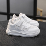 Lastemoe trend Single Net Spordi- ja vabaajajalatsid isakingad Student Little White Shoes lauajalatsid 28 valge
