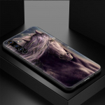 Running Horse Animal pehme p&otilde;rutuskindel &uuml;mbris Oppo A54 A53 A52 A15 A16 A76 A9 2020 Shell jaoks Realme 8 7 6 Pro C3 C21 telefoni kate Oppo A15