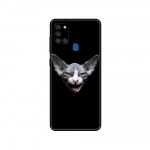 Must tpu &uuml;mbris Samsung Galaxy A50 50S A30S A10 A01 A11 A21S A31 A41 A51 A71 M21 M30S S10 LITE kate Sphynx Cat jaoks Samsung A01