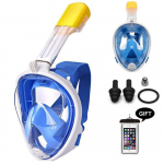 Kogu n&auml;oga sukeldumismask sukeldumine t&auml;iskasvanutele m&otilde;eldud uduvastane sukeldumismask veealuse ujumise sukeldumisvarustus L/XL