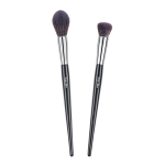 Vela.Yue Contour & Highlight Powder Cheek meigipintslite komplekt jumestuskreemi ja peitekreemiga meigipintsel Meigipintsel black