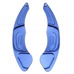 Autotarvikud VW Golf Polo GTI R Rline MK7 MK7.5 Volkswageni auto roolile alumiiniumist k&auml;iguvahetuslabad pikendavad DSG k&auml;igukiirust sinine