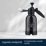 1 tk 2L k&auml;sitsi pumbaga vahupihusti, k&auml;sitsi pneumaatilise vahupihustiga autopesu pihustipudeli akende puhastus must