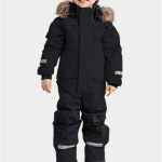 Lastele kost&uuml;&uuml;mid Jumpsuit Suusakost&uuml;&uuml;m Poistele T&uuml;drukutele Talvine soe &otilde;ues fliis kombinesoon Tuulekindel lastele Suusatamine Lumelaua &uuml;likond 160cm must
