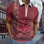 Vabaaja rev&auml;&auml;riga T-s&auml;rk Noorte meeste moodne t&otilde;mblukuga T-s&auml;rk L&uuml;hikeste varrukatega T-s&auml;rk Meeste 3D retromustrilise tr&uuml;kiga T-s&auml;rk XS sinine