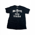 Koszulka T-shirt męski okrągły dekolt SPENCER'S nadruk L