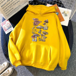 Naiste moe vabaajaprinteriga kapuutsiga dressipluus lahtised sporditopsid Pullover S must