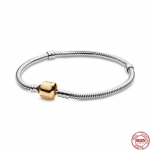 Naelad 925 Sterling H&otilde;be T&auml;is H&otilde;be Roosakuld H&otilde;bedane V&auml;rv Madu Kett P&otilde;hilised K&auml;ev&otilde;rud Sobivad Originaal Pamura Naelad Helmed Ehted Kingitus 19cm kuld