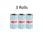 Miniprinteri kleebisepaber Asenda Peripage'i printeripaberi kleebis A6 M02 T02 Mini tasku HD termopaber 57 mm x 30 mm valge isekleepuv luu