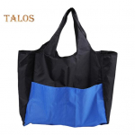 Kokkupandav ostukott Korduvkasutatav reisitoidukott, tugevdatud &otilde;mblustega, tugevate k&auml;epidemetega, suure mahutavusega &otilde;lakott sinine