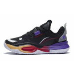 Li Ning All City 10 V1 L&ouml;&ouml;gisummutavad libisemisvastased kulumiskindlad taastulevad madalad korvpallijalatsid Laste tossud Must Lilla YKBS060-7 40