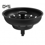 K&ouml;&ouml;givalamu kork koos kiire drenaažiga roostevabast terasest korviga kiire &auml;ravooluga valamu pistiku standardne vahetus must