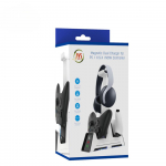 &Uuml;hildub k&auml;epidemega laadimisaluse salvestusklambriga &Uuml;hildub PS5 VR-i laadimissalvestiga PS4 / NS Pro / Xbox One / seeria jaoks 19.7*12.7*17.78cm must/valge