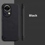 &Uuml;li&otilde;huke raamita matt s&otilde;rmej&auml;ljevastane arvuti&uuml;mbris Huawei nova 12 12s 11 10 9 8 SE Lite Pro &uuml;lip&otilde;rutuskindla tagakaane jaoks nova 7 5G must