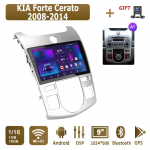 Android Carplay autoraadio KIA Forte Cerato 2008-2014 multimeediumipleieri peakomplekti stereo GPS-navigatsioon BT WIFI 2+32GB 1+16GB,AT h&otilde;be