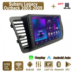 Android Carplay autoraadio Subaru Legacy Outback 2003-2009 multimeediumipleieri peakomplekti stereo GPS-navigatsioon BT WIFI 2+32GB 2+32GB