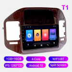 Autoraadio Android Auto Carplay Mitsubishi Pajero 3 2000-2006 multimeediapleieri peakomplekti stereo GPS navigatsioon BT WIFI 2+32GB 1+16GB must