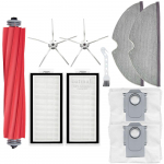 Roborock Q7 Max / Q7 Max+ tolmuimeja varuosade vahetuskomplekt, p&otilde;hihari, harjakate, tolmukotid, k&uuml;lghari, HEPA filter, mopilapid Kit 3