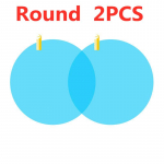 4 tk moodne kaitsekilekate vihmakindel tahavaatepeegel veekindel uduvastane auto juhuslikult 2PCS 100*100