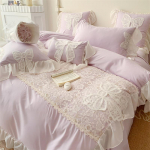 Princess Wind Butterfly pits, suur pits, pestud puuvillane voodipesu, kahekordne neljaosaline komplekt 1.5m bed