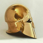 18 Gauge Brass Keskaegne kreeka korintose kiiver R&uuml;&uuml;tlikiiver