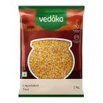 Vedaka Populaarne poleerimata Toor Dal | Looduslikult rikkalik valguallikas | Looduslikult kolesteroolivaba| 2 kg pakk 2kg