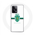 Coque Maniacase pour Xiaomi Redmi Note 12 Pro 5G scp sporting portugal fond blanc