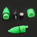 10 tk/komplekti LED helendavad kalastuskellad h&auml;ireklamber plastikust &ouml;&ouml;&otilde;nge tuli 10 pcs